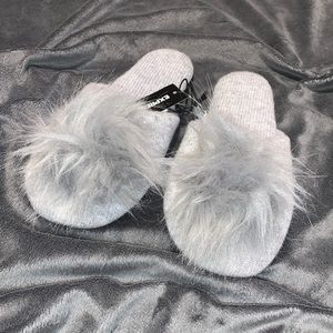 Express Cashmere Slippers NWT